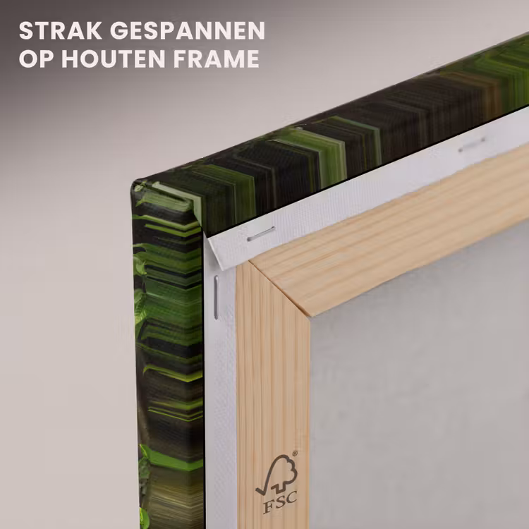 Canvas schilderij - Jungle - Groen - Natuur - Tropisch - Planten — 7