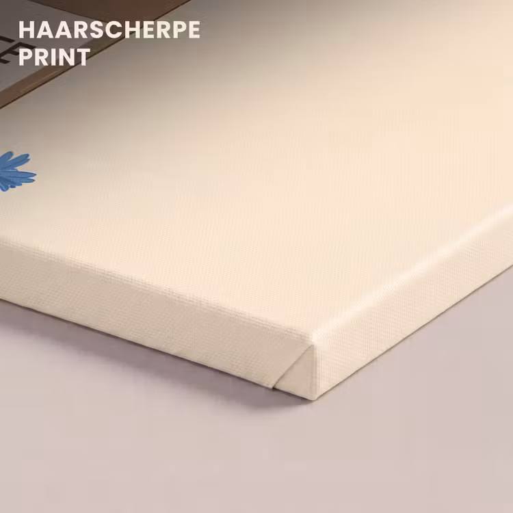 Canvas schilderij - Coffee - Blik - Minimalistisch - Bloemen — 5