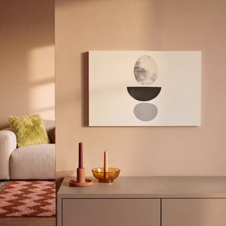 Canvas schilderij - Beige - Japandi - Wabi sabi — 2