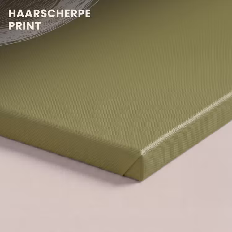 Canvas schilderij - Avocado - Minimalistisch - Illustratie - Groen — 5