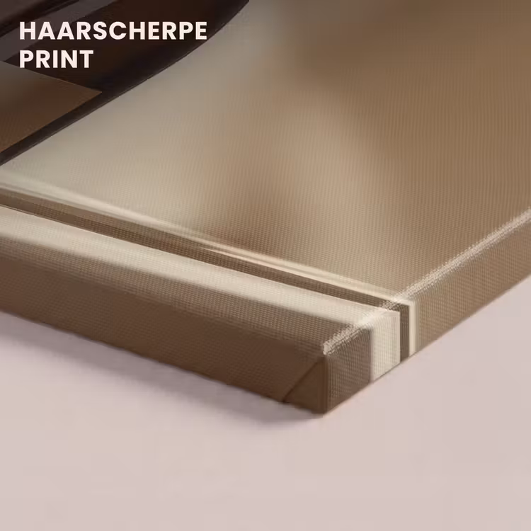 Canvas schilderij - Champagne - Beige - Schaduw - Bubbels — 5