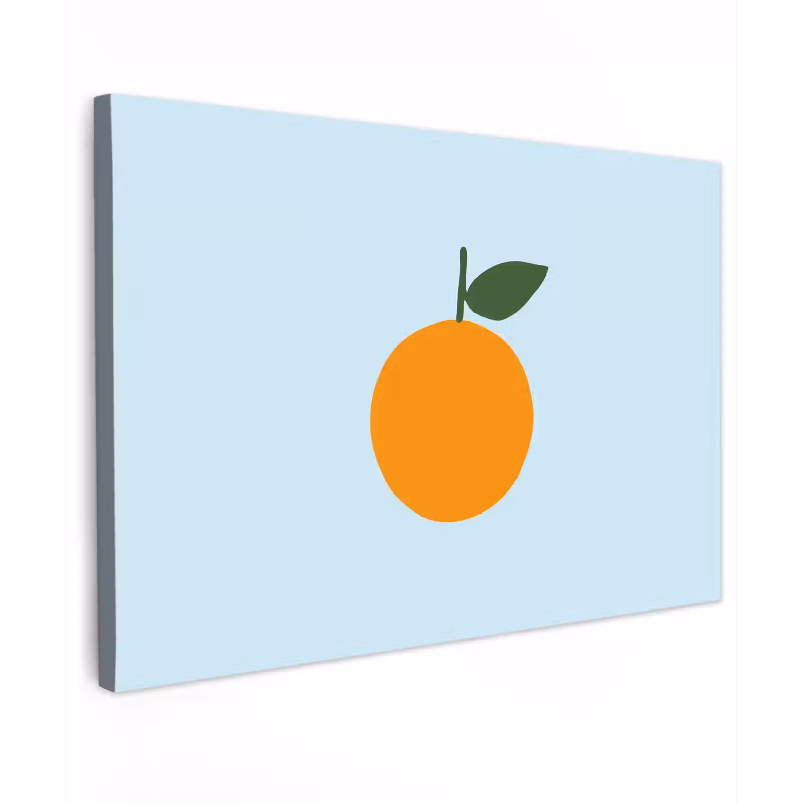 Canvas schilderij - Fruit - Sinaasappel - Oranje — 1