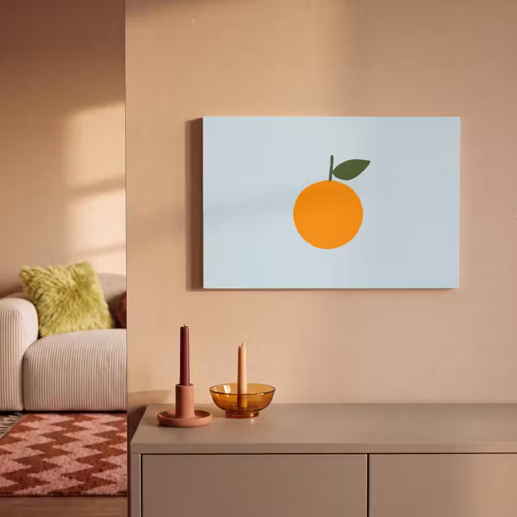 Canvas schilderij - Fruit - Sinaasappel - Oranje — 2