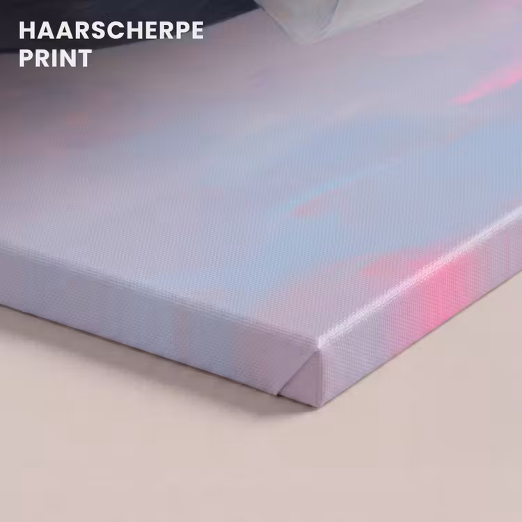 Canvas schilderij - Duif - Envelop - Paars — 5