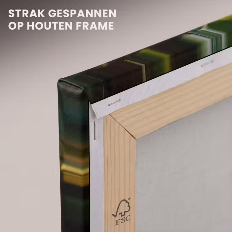 Canvas schilderij - Citroenen - Bladeren - Blauwe lucht — 7