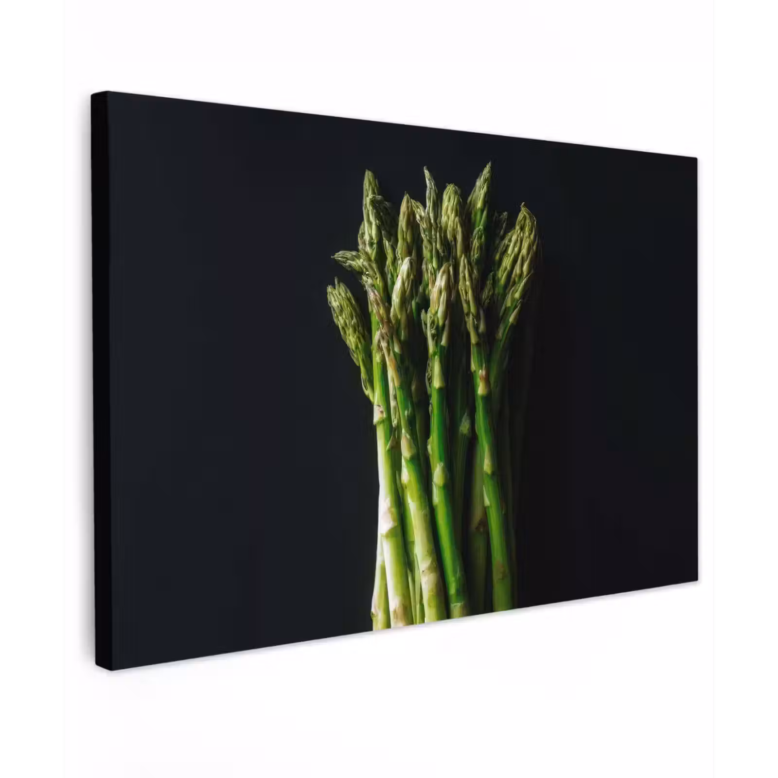 Canvas schilderij - Asperges - Felgroen — 1