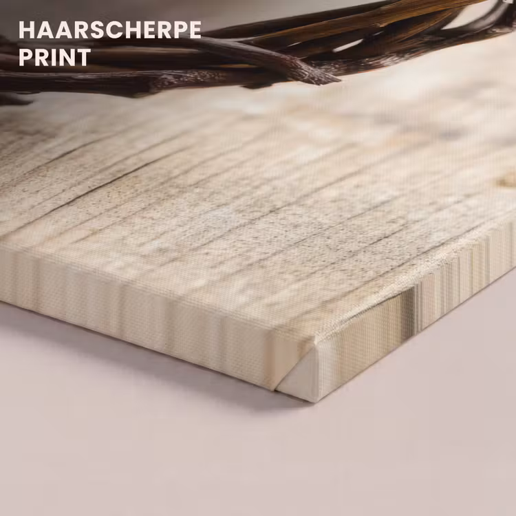 Canvas schilderij - Hart - Hout - Natuur - Takken - Bruin — 5