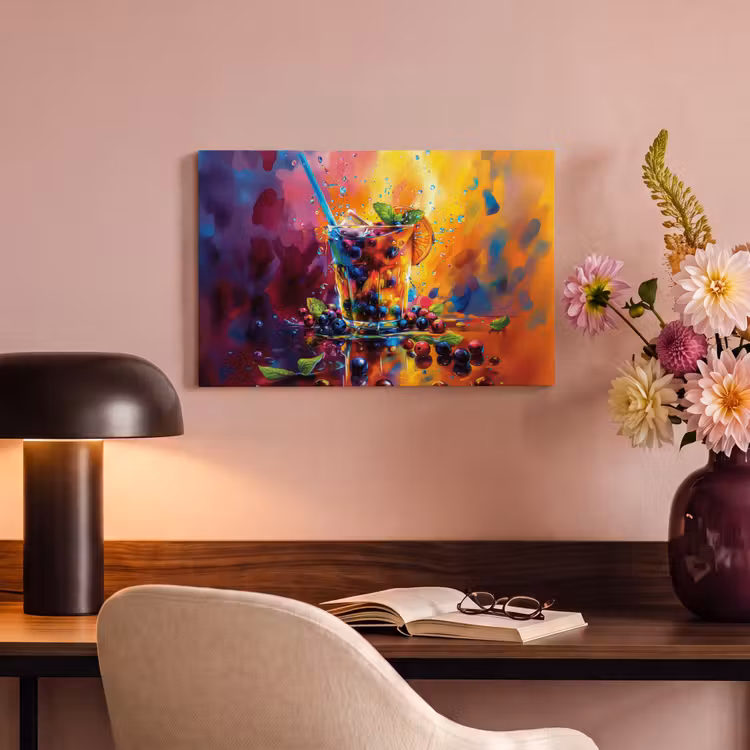 Canvas schilderij - Cocktail - Fruit - Kleurrijk - Drank — 6