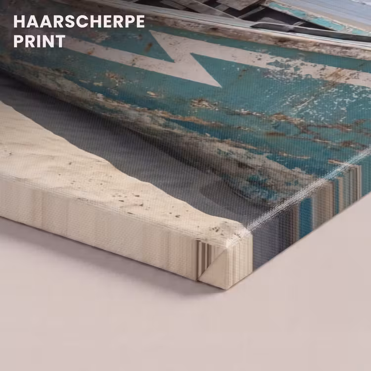 Canvas schilderij - Boot - Zandstrand - Zee — 5