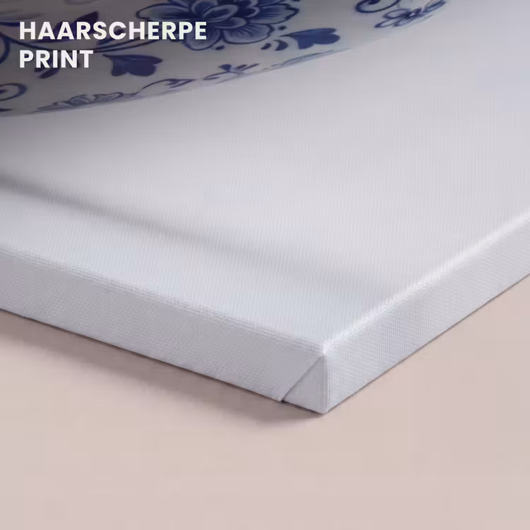 Canvas schilderij - Chilipeper - Keramiek - Blauw — 5