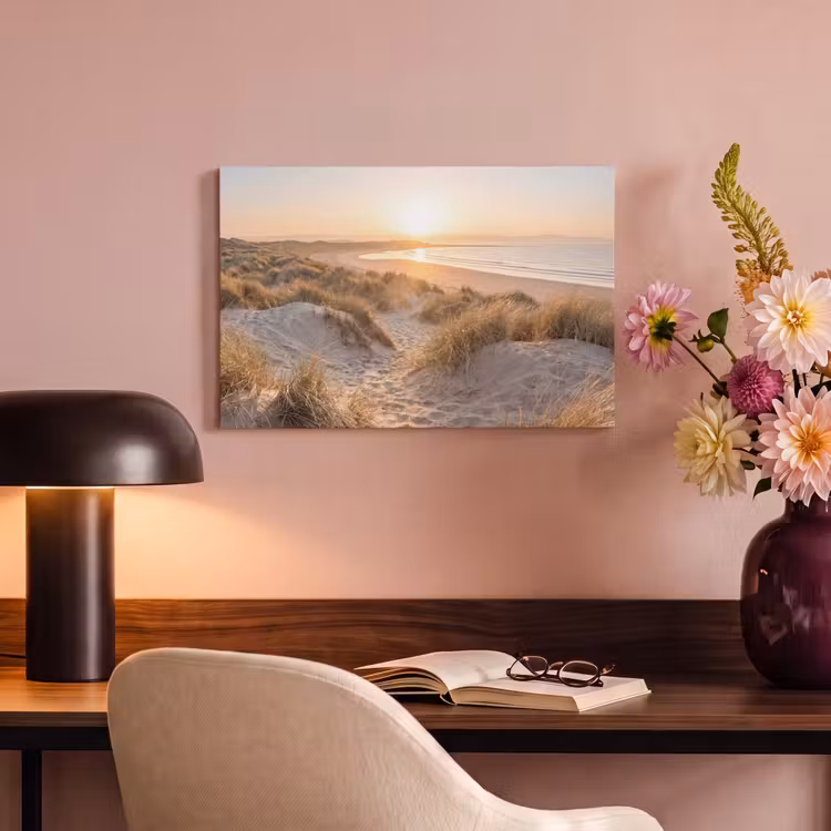 Canvas schilderij - Duinen - Strand - Zee — 6