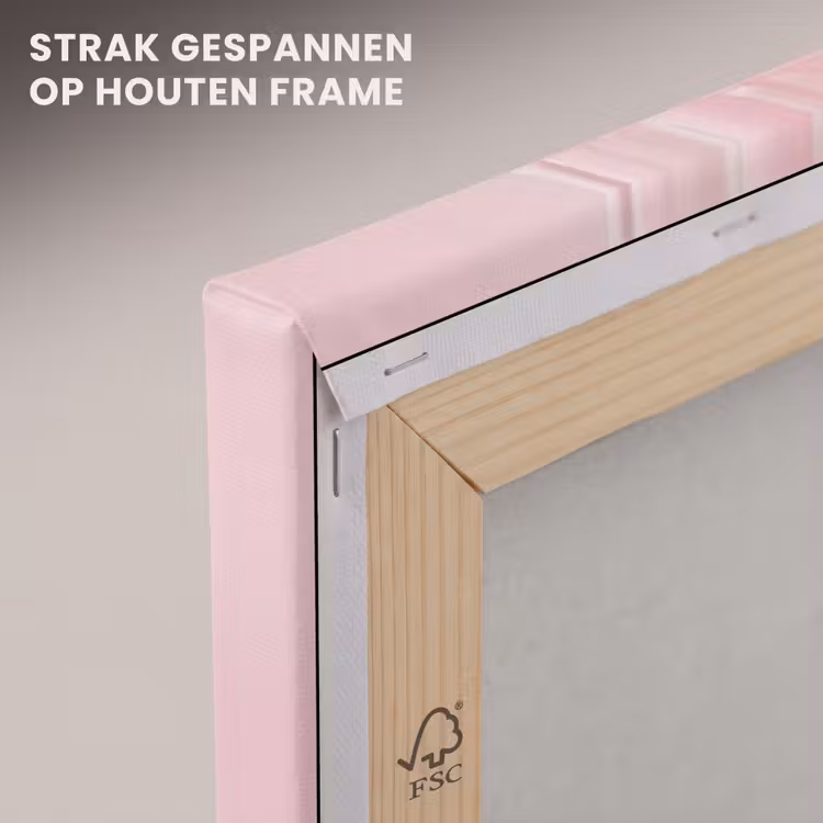 Canvas schilderij - Bloem - Pioenroos - Roze — 7