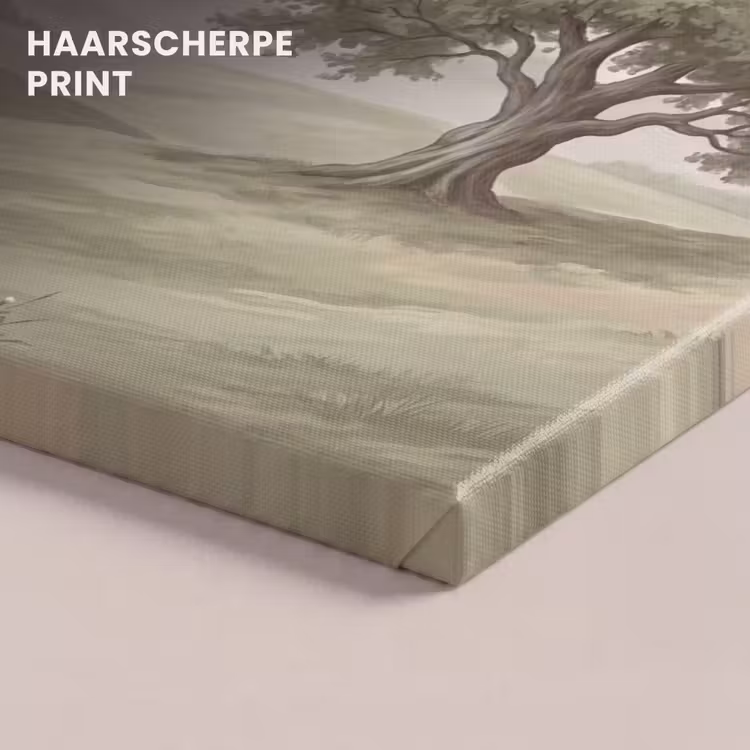 Canvas schilderij - Heuvellandschap - Bomen - Natuur - Groen — 5