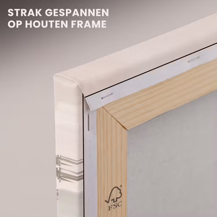 Canvas schilderij - Heuvellandschap - Bomen - Natuur - Groen — 7