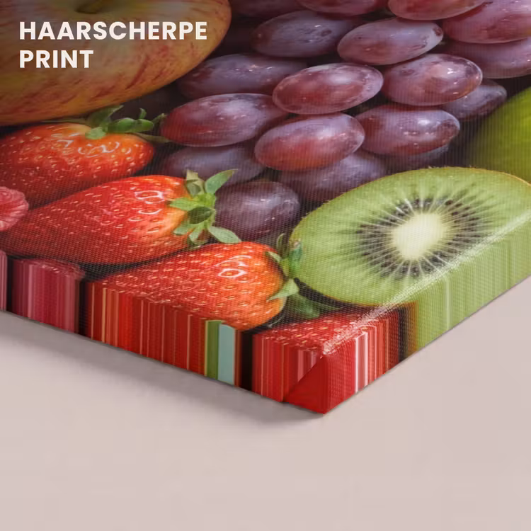 Canvas schilderij - Eten - Fruit - Vers - Kleurrijk - Voeding — 5