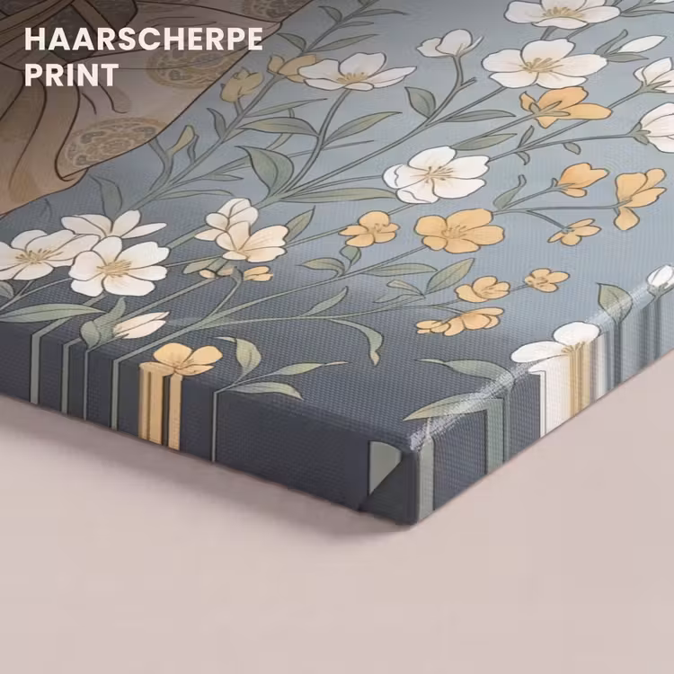 Canvas schilderij - Aziatisch - Vrouw - Kimono — 5
