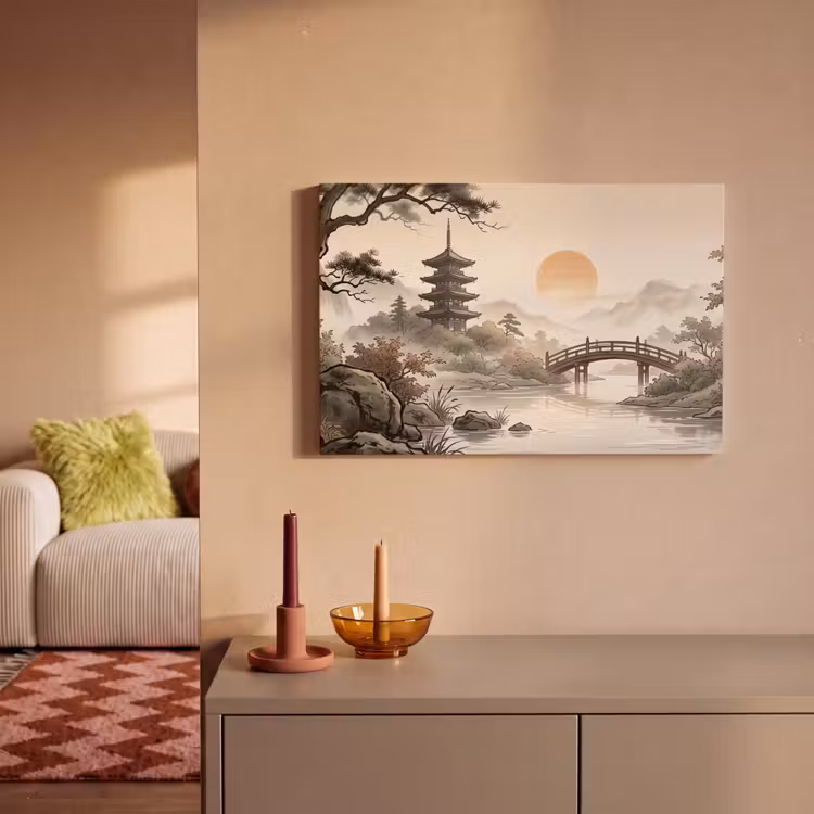 Canvas schilderij - Azië - Landschap - Kleurrijk — 2