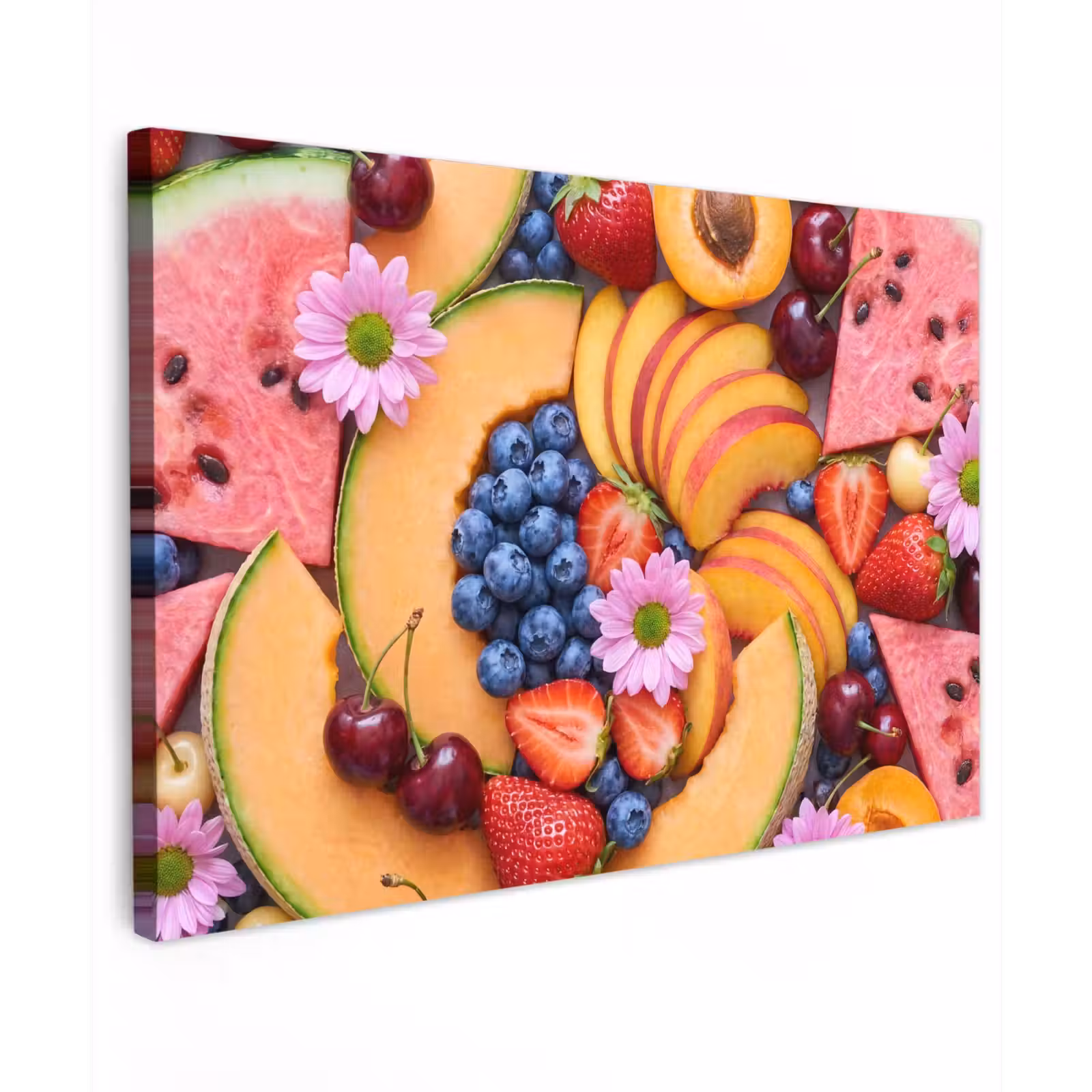 Canvas schilderij - Eten - Fruit - Zomer - Kleurrijk — 1