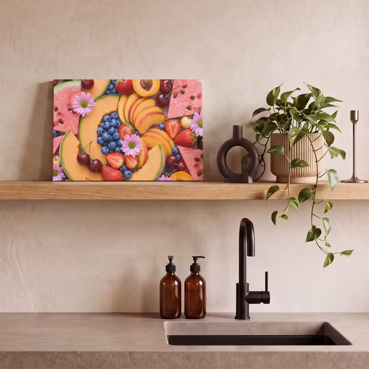 Canvas schilderij - Eten - Fruit - Zomer - Kleurrijk — 4