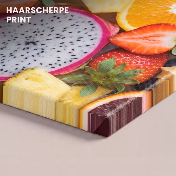 Canvas schilderij - Fruit - Assortiment - Kleurrijk - Gezondheid — 5
