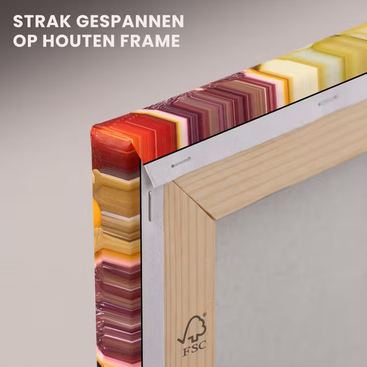 Canvas schilderij - Fruit - Assortiment - Kleurrijk - Gezondheid — 7