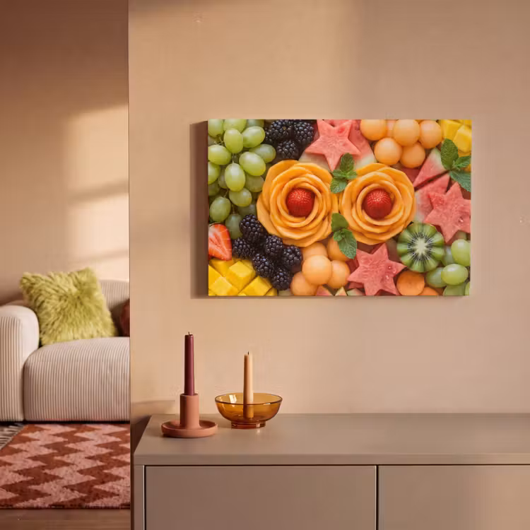 Canvas schilderij - Fruit - Variatie - Kleurrijk - Vers - Eten — 2