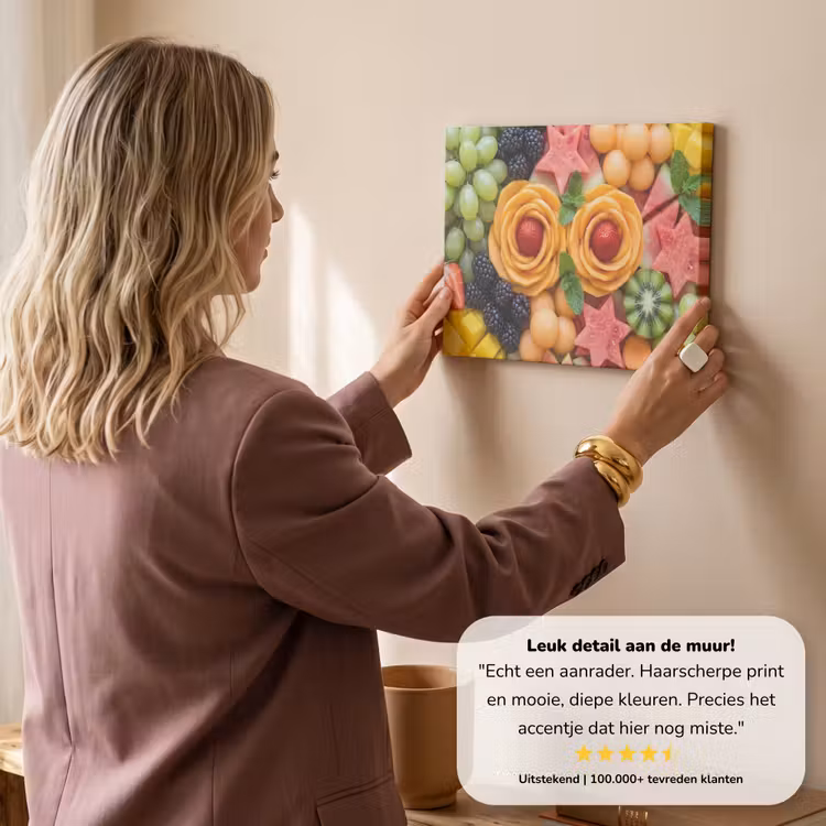 Canvas schilderij - Fruit - Variatie - Kleurrijk - Vers - Eten — 3