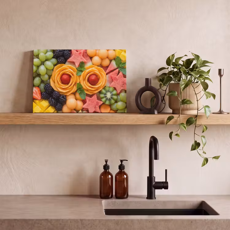 Canvas schilderij - Fruit - Variatie - Kleurrijk - Vers - Eten — 4