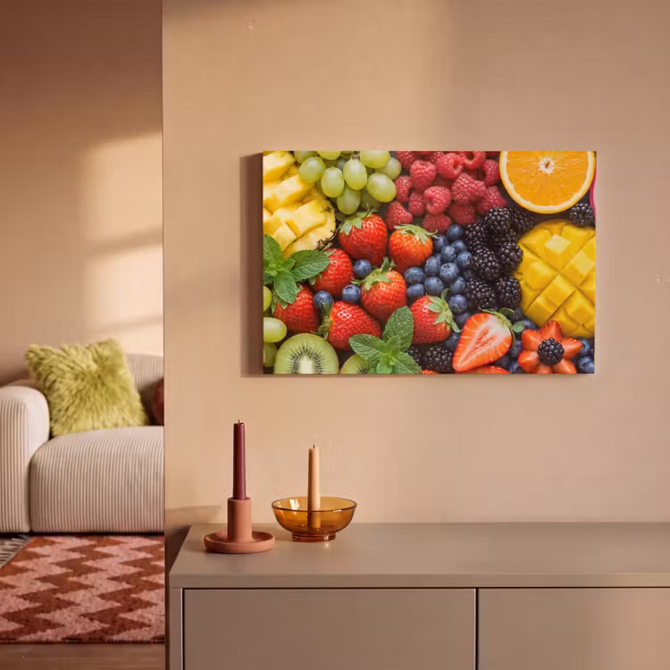 Canvas schilderij - Fruit - Vers - Kleurrijk - Eten — 2