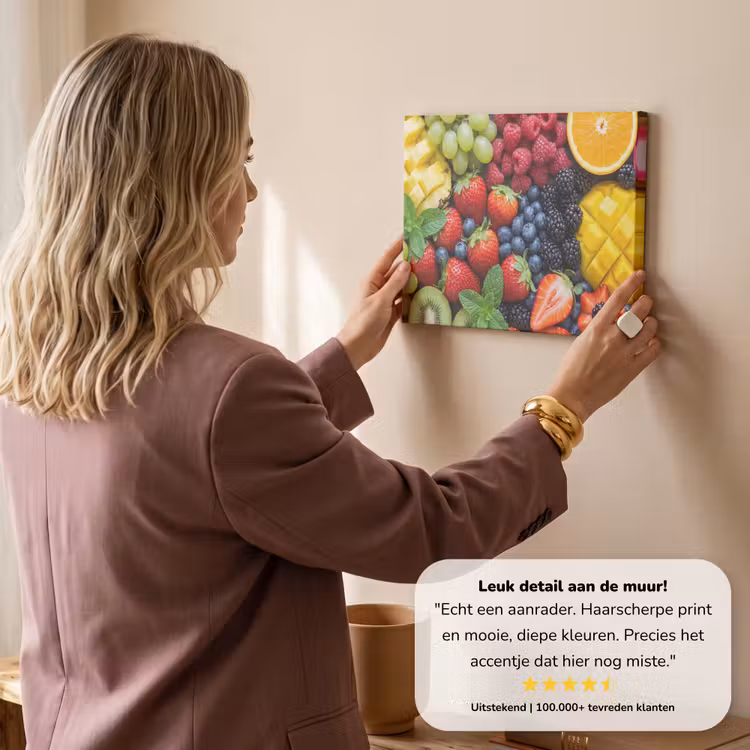 Canvas schilderij - Fruit - Vers - Kleurrijk - Eten — 3