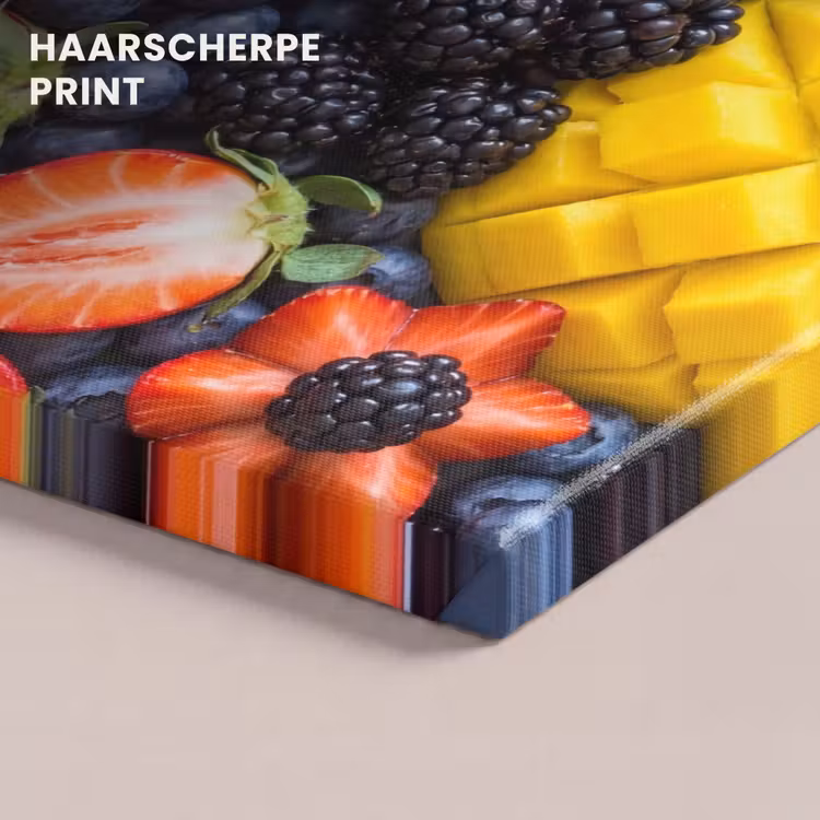 Canvas schilderij - Fruit - Vers - Kleurrijk - Eten — 5