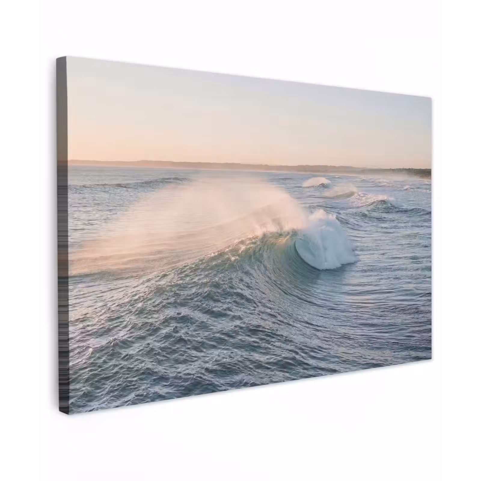 Canvas schilderij - Golf - Zee - Water — 1