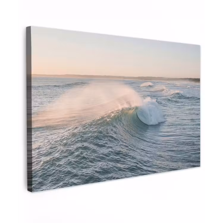 Canvas schilderij - Golf - Zee - Water — 1