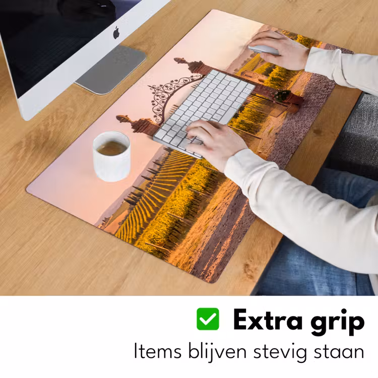 Bureau onderlegger - Poort - Landschap - Platteland - Zonlicht - Warm — 6