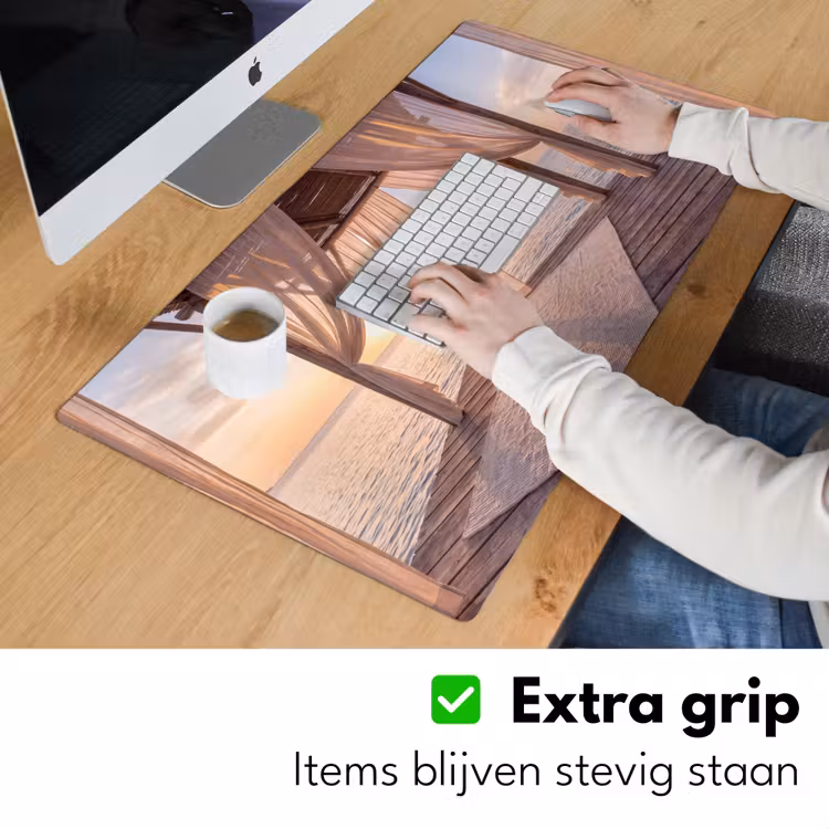 Bureau onderlegger - Overkapping - Zee - Zonsondergang - Vakantie - Rust — 6