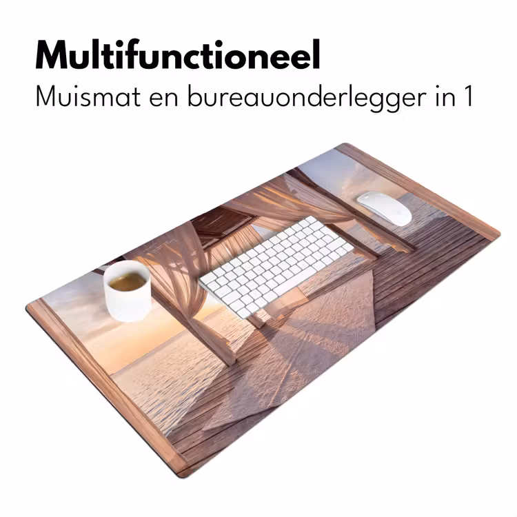 Bureau onderlegger - Overkapping - Zee - Zonsondergang - Vakantie - Rust — 7