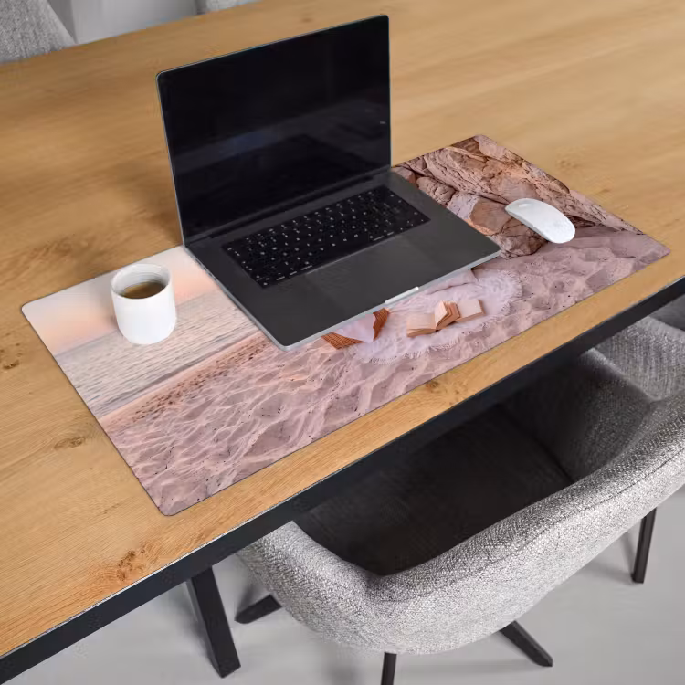Bureau onderlegger - Strand - Picknick - Zonsondergang - Zomer - Natuur — 3
