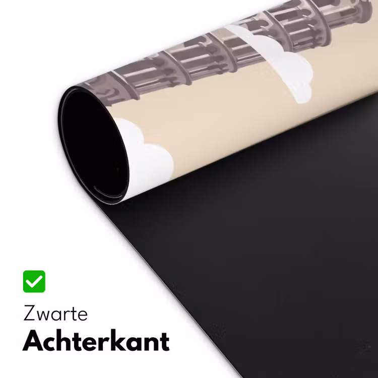 Bureau onderlegger - Toren - Pisa - Architectuur - Minimalistisch - Beige — 5