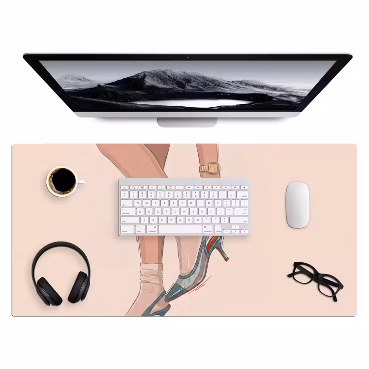 Bureau onderlegger - Vrouw - Schoen - Mode - Lifestyle - Groen — 4