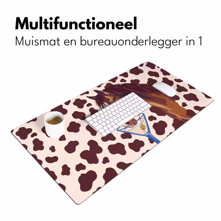 Bureau onderlegger - Paard - Martini - Dieren - Abstract - Bruin — 7