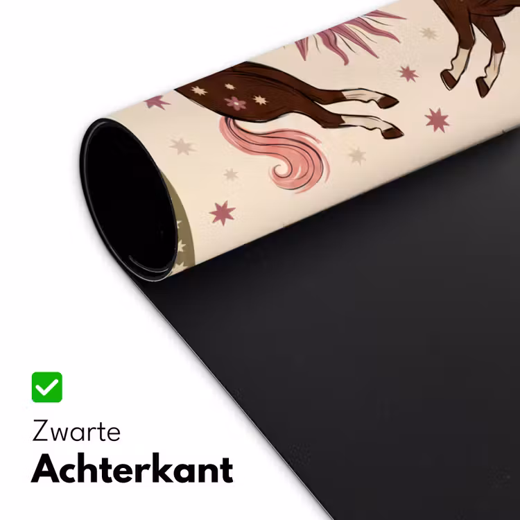 Bureau onderlegger - Paard - Zon - Mystiek - Illustratie - Roze — 5