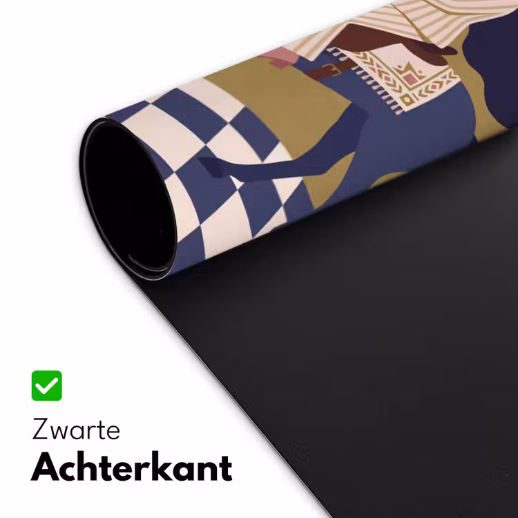 Bureau onderlegger - Vrouw - Paard - Rijden - Modern - Abstract — 5