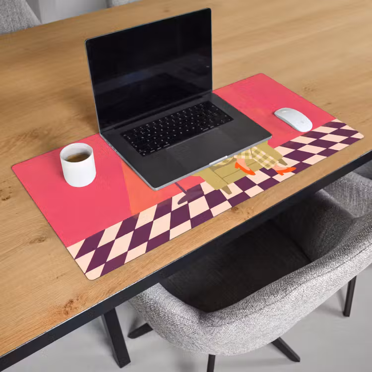 Bureau onderlegger - Vrouw - Rust - Interieur - Modern - Kunst — 3