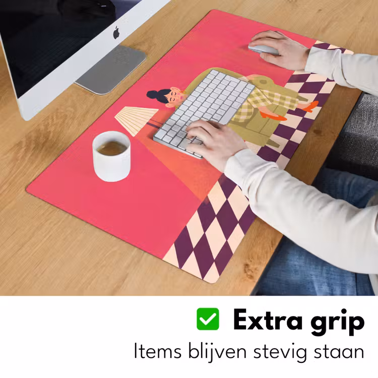 Bureau onderlegger - Vrouw - Rust - Interieur - Modern - Kunst — 6