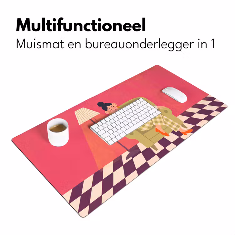 Bureau onderlegger - Vrouw - Rust - Interieur - Modern - Kunst — 7