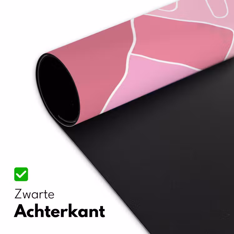 Bureau onderlegger - Zon - Bergen - Natuur - Abstract - Roze — 5