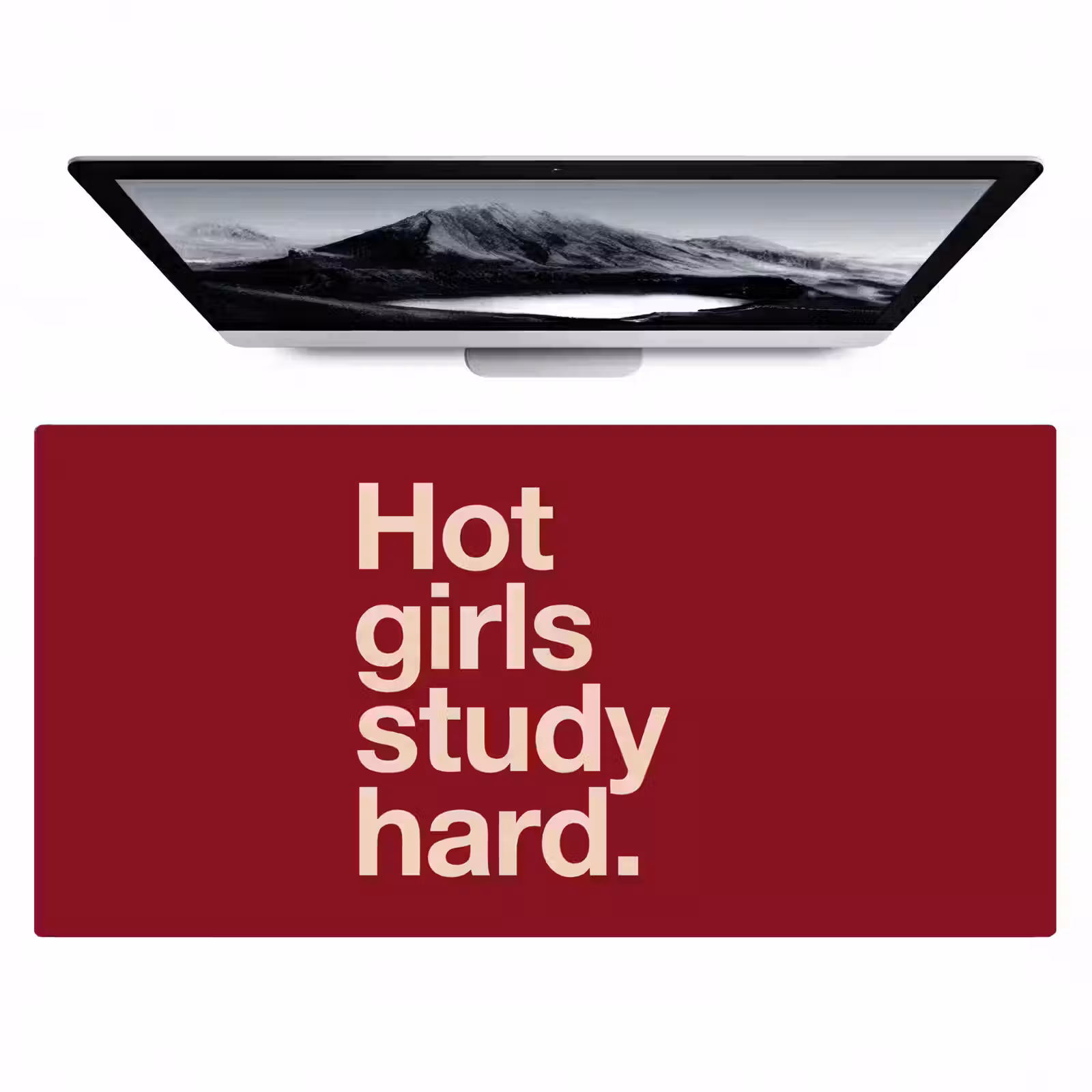 Bureau onderlegger - Tekst - Studie - Motivatie - Modern - Rood — 1