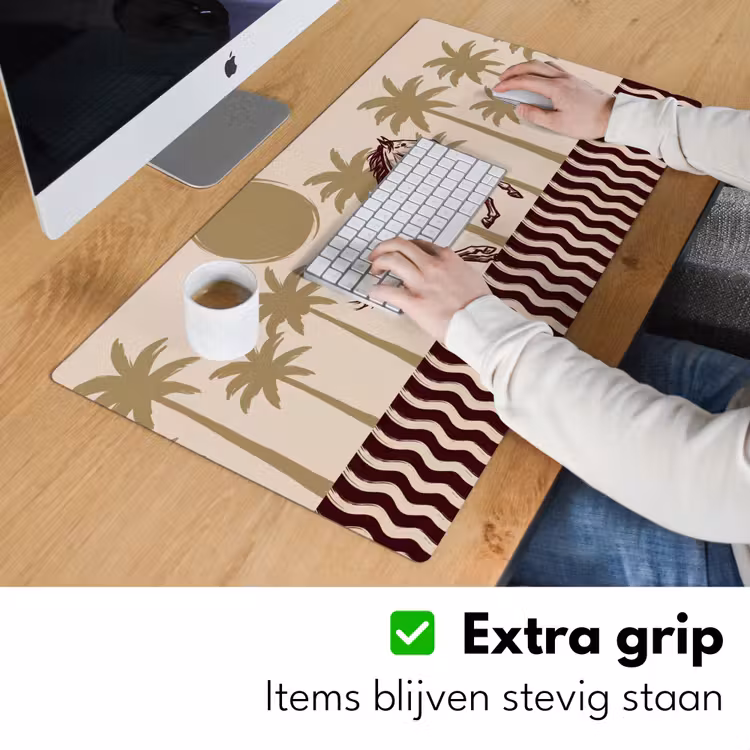 Bureau onderlegger - Paard - Galopperend - Woestijn - Illustratie — 6