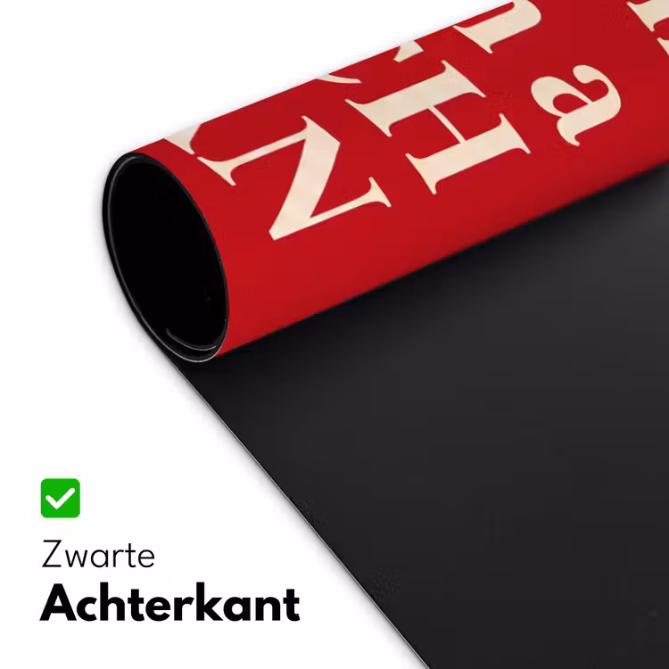 Bureau onderlegger - Tekst - Rijkdom - Motivatie - Rood - Modern — 5