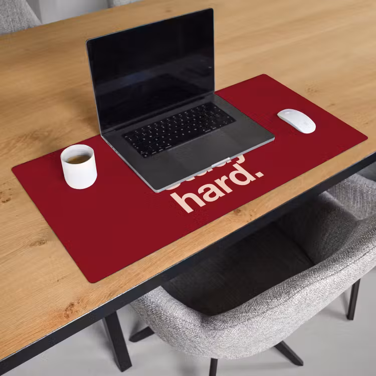 Bureau onderlegger - Tekst - Studie - Motivatie - Modern - Rood — 3